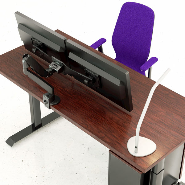 Conform Single HD Articulating Monitor Arm - Silver